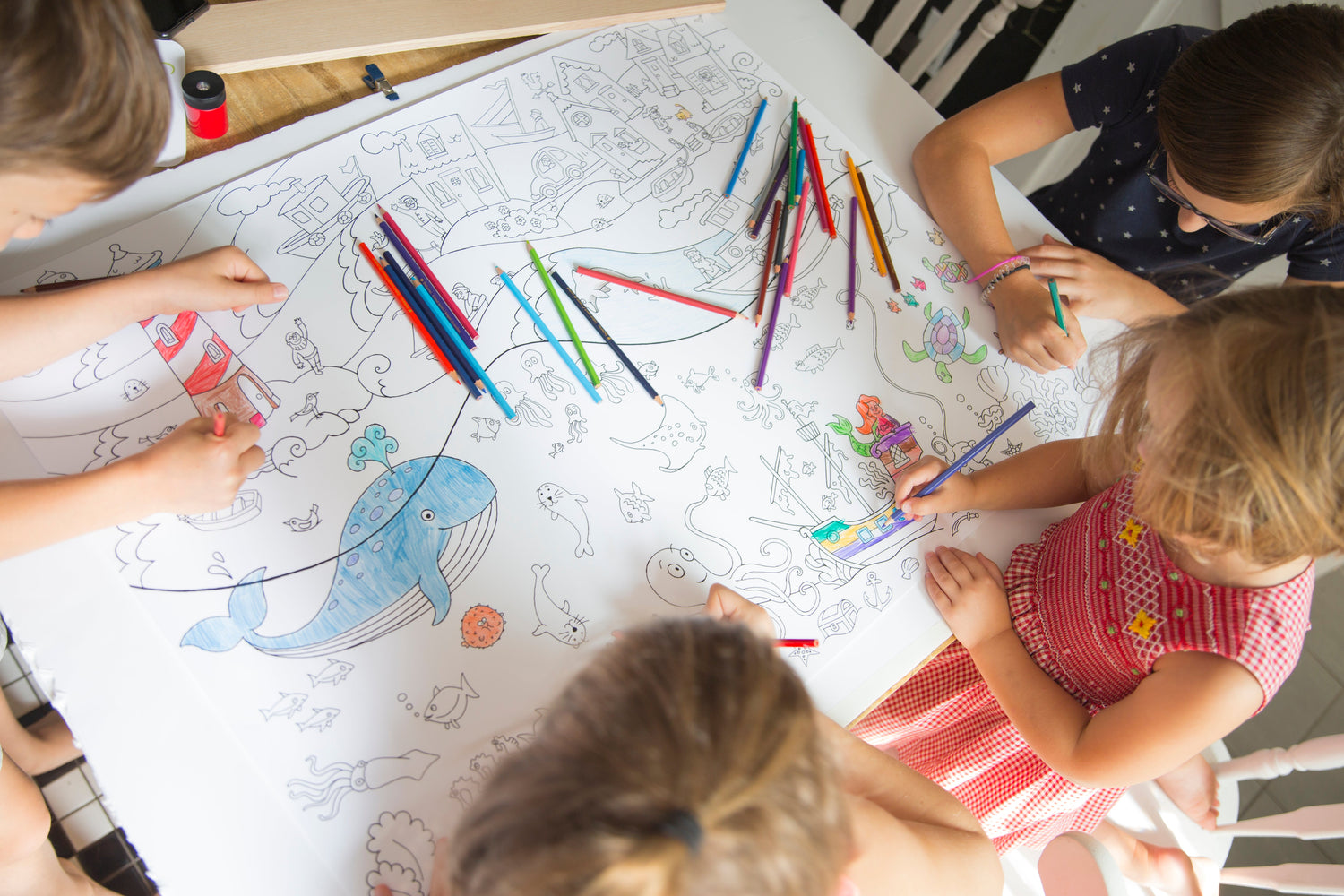 Coloring posters